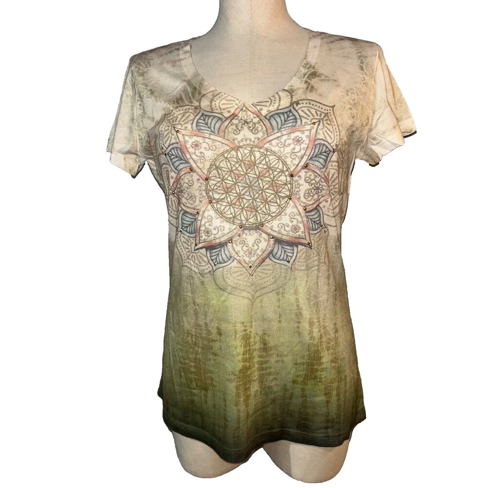 Appropriate Behaviour Women’s Vintage Y2K Graphic T-Shirt size S V-Neck